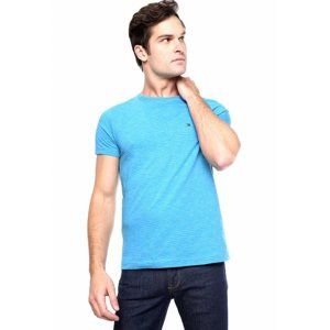 Tommy Hilfiger pánské modré tričko Classic - L (435)